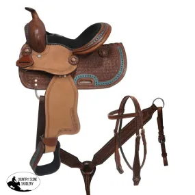 10" Double T Youth/Pony saddle set