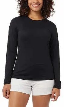 Pack of 2 Womens Long Sleeve Air Mesh Tees by 32 Degrees - Cool and Breathable