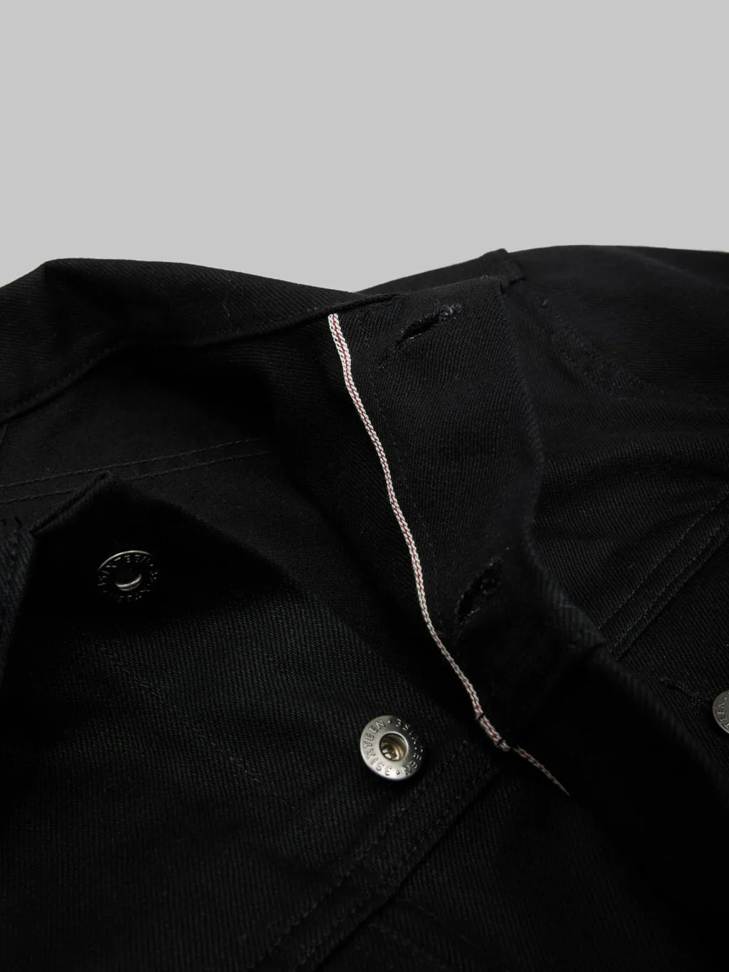 3sixteen Type 3s Denim Jacket Double Black