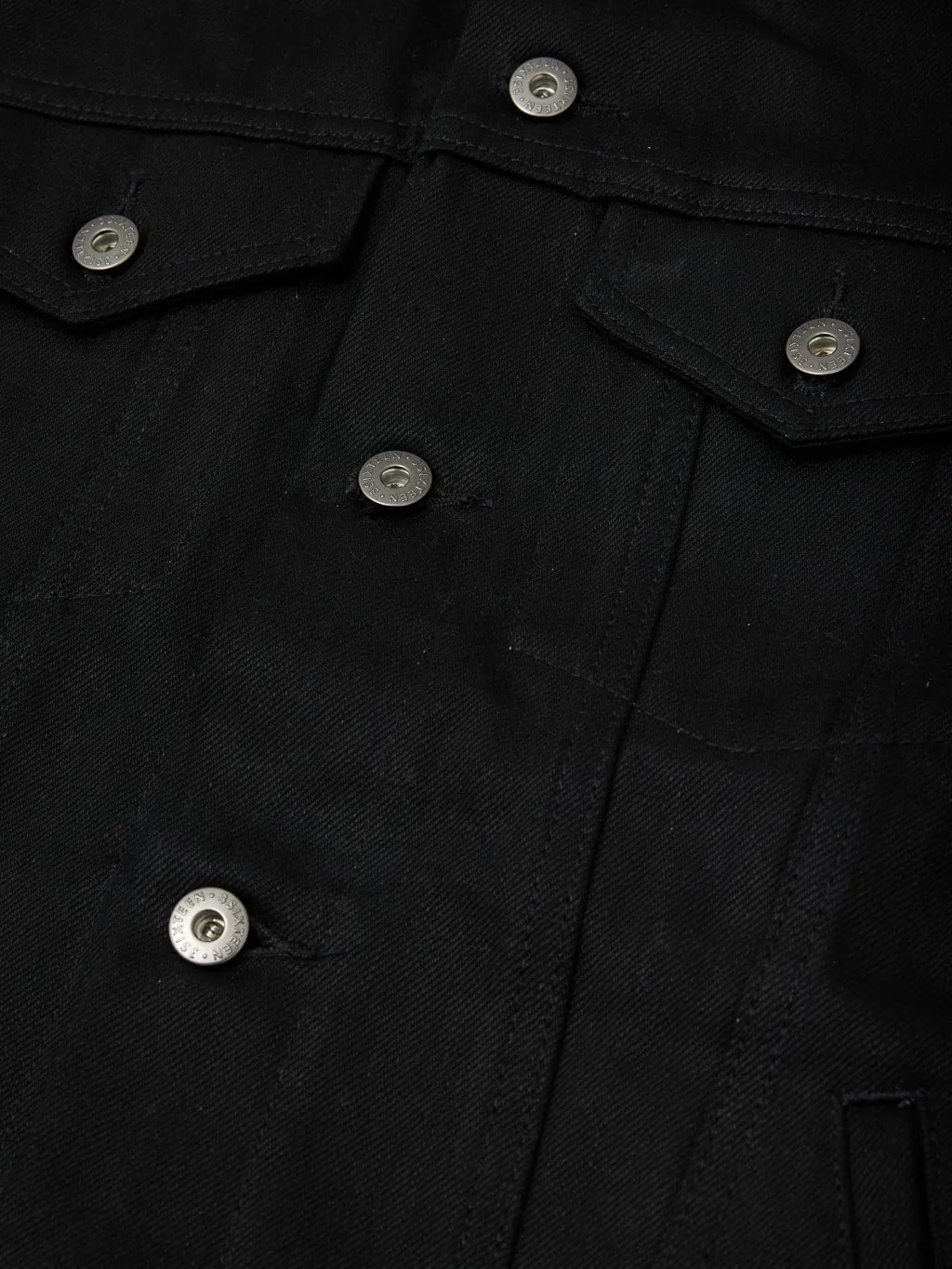 3sixteen Type 3s Denim Jacket Double Black