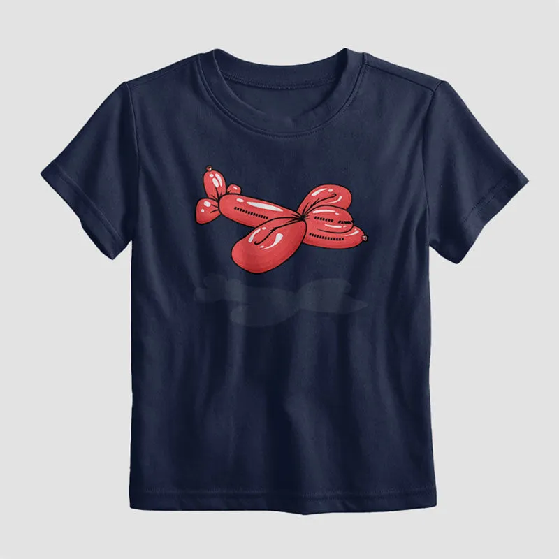 747 Twisting Party Balloon - Kids T-Shirt