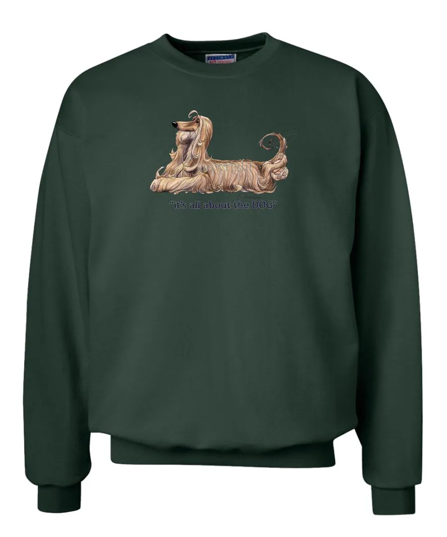 Afghan Hound - All About The Dog - Sweatshirt