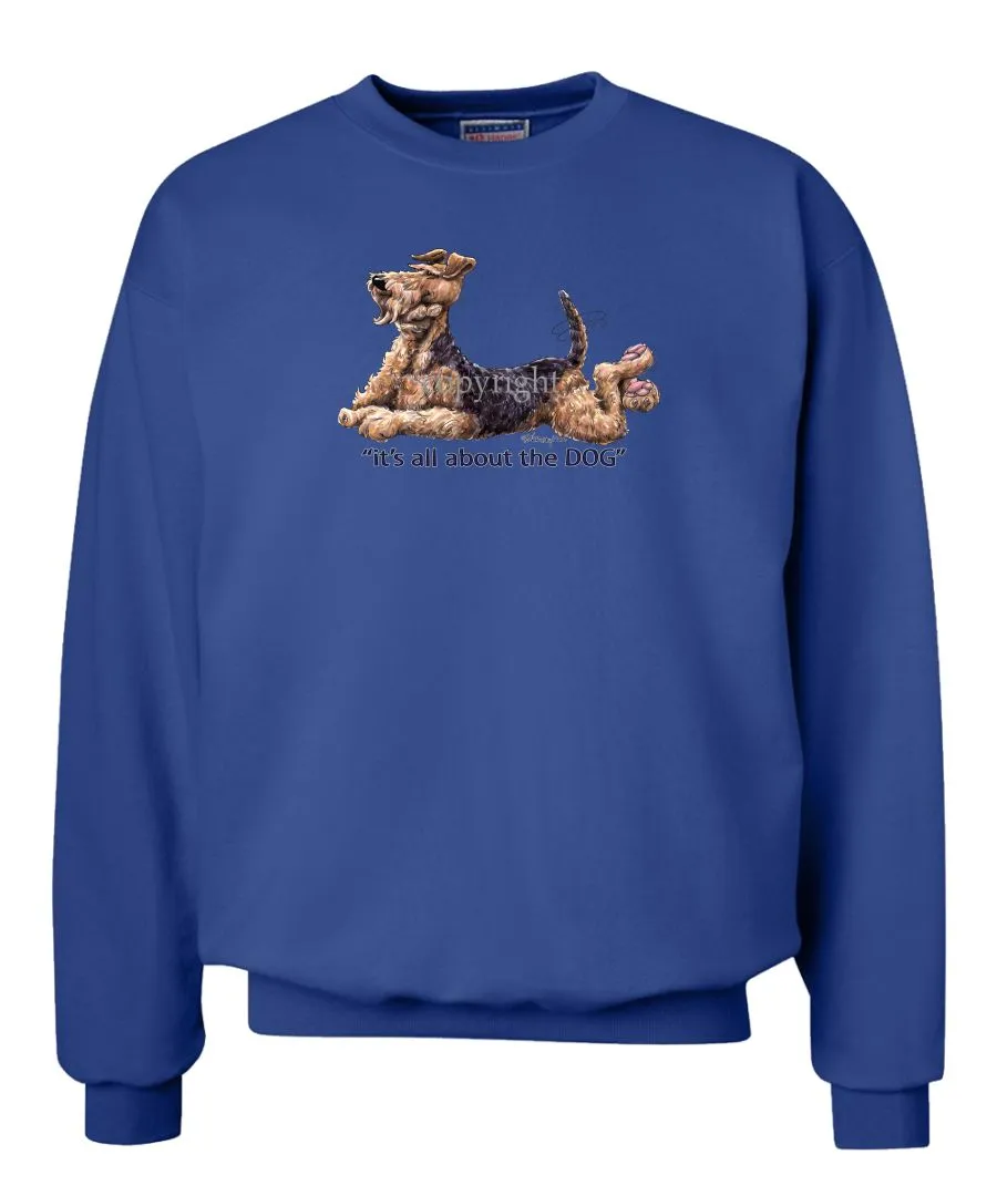 Airedale Terrier - All About The Dog - Sweatshirt