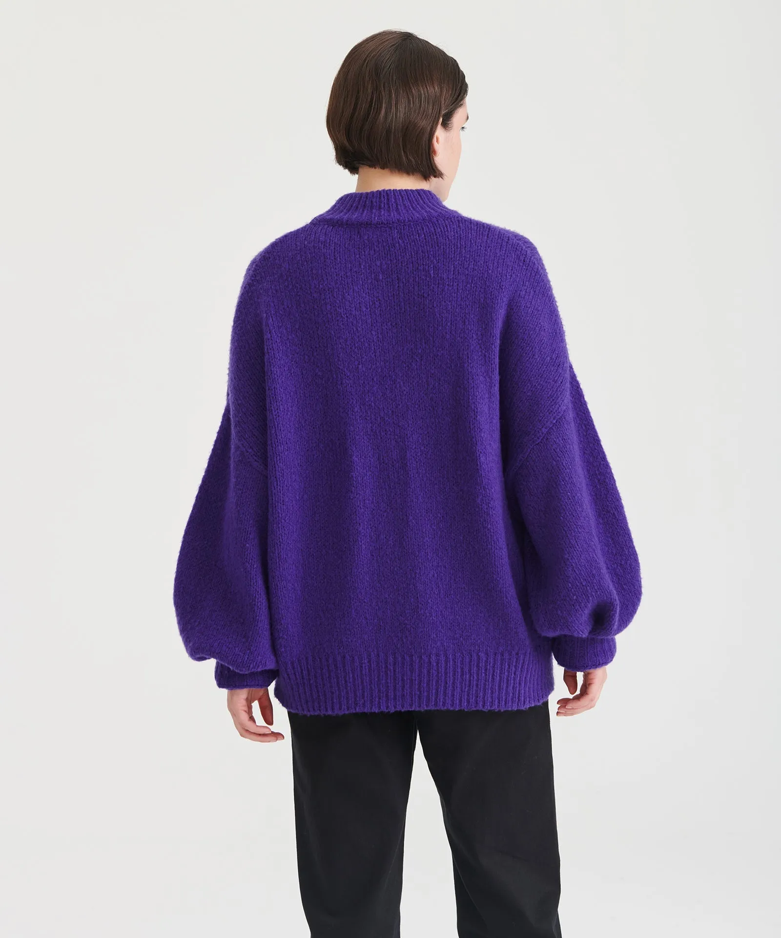 Airspun Mockneck Sweater