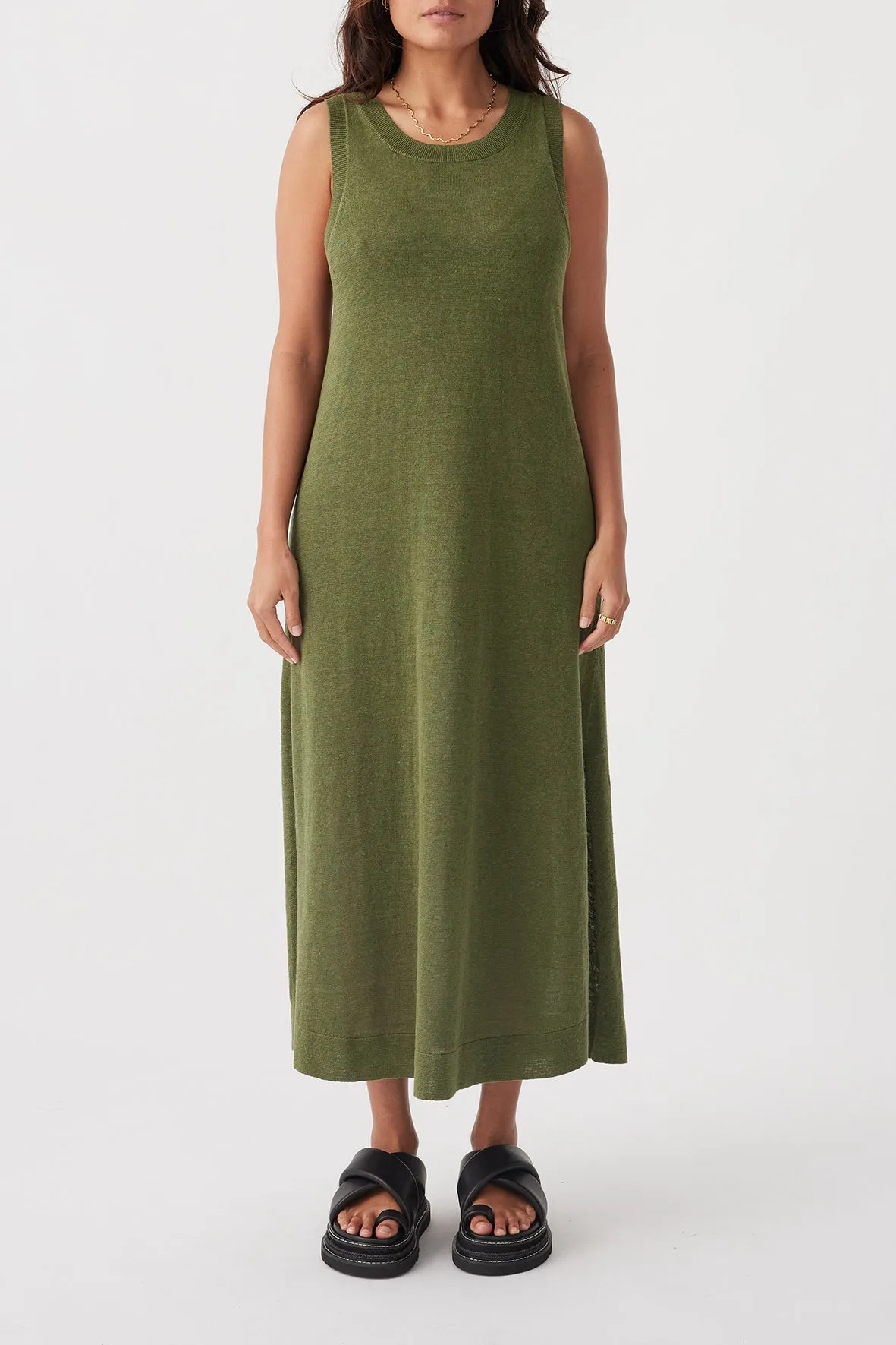 ARCAA Brie long dress - Caper