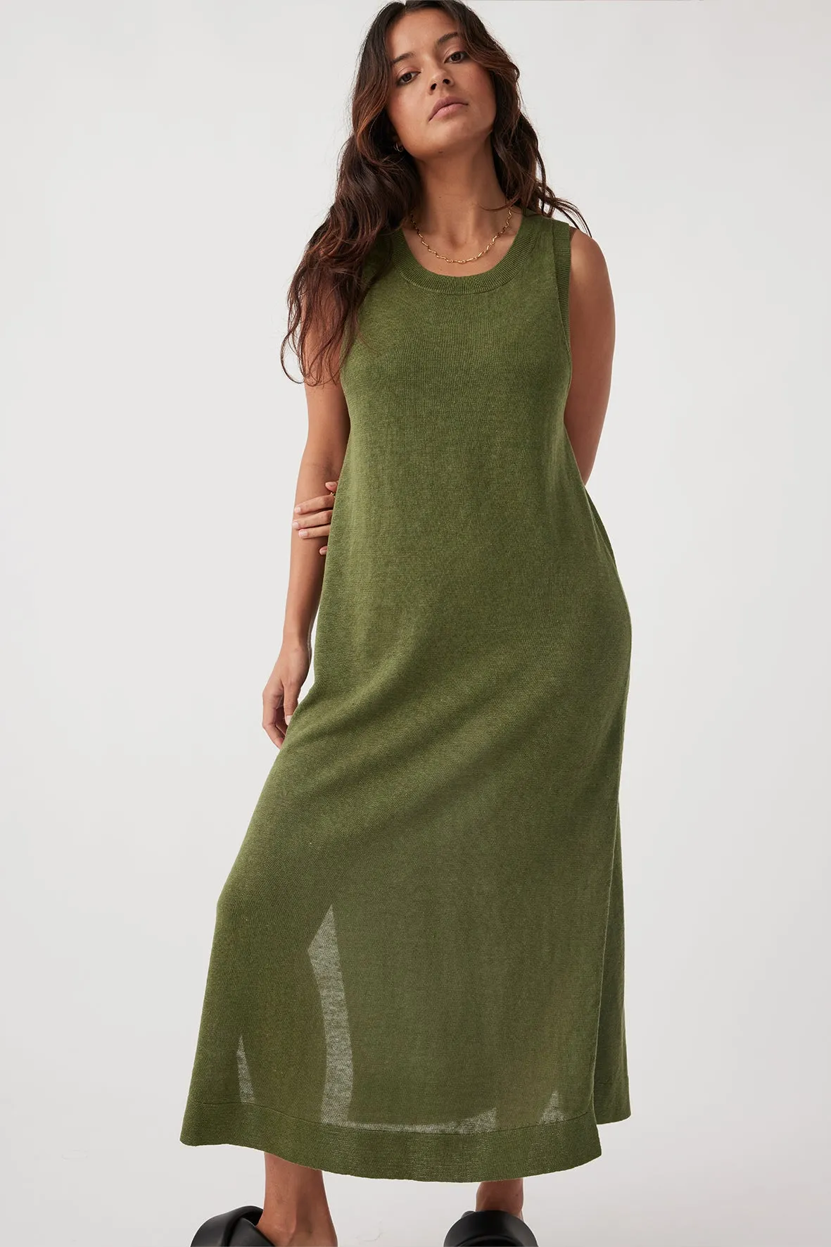 ARCAA Brie long dress - Caper