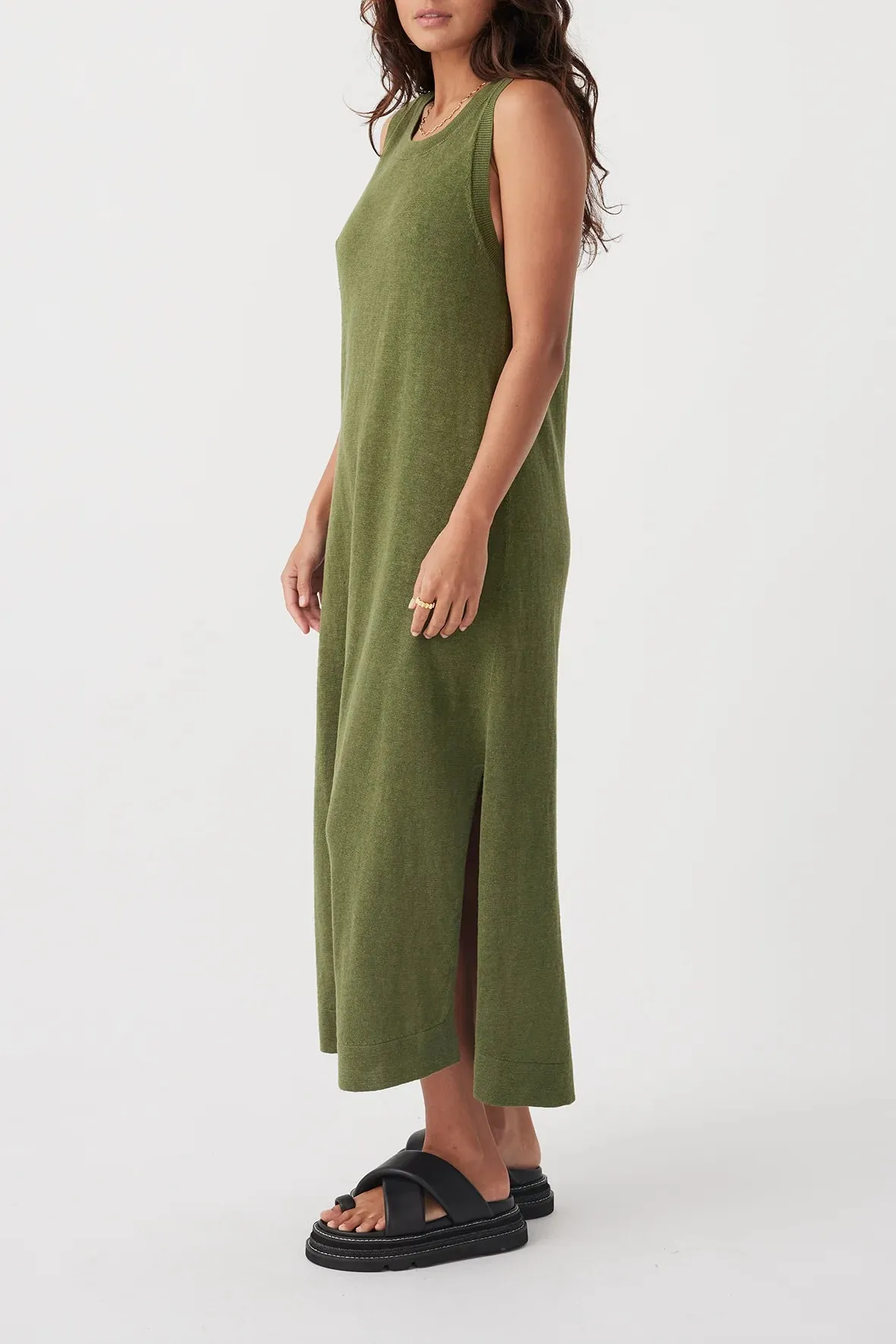 ARCAA Brie long dress - Caper