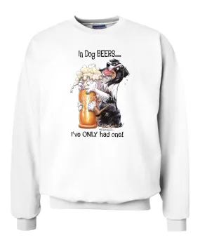 Australian Shepherd  Black Tri - Dog Beers - Sweatshirt