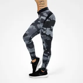 Better Bodies Camo Long Tights - Grey Camoprint