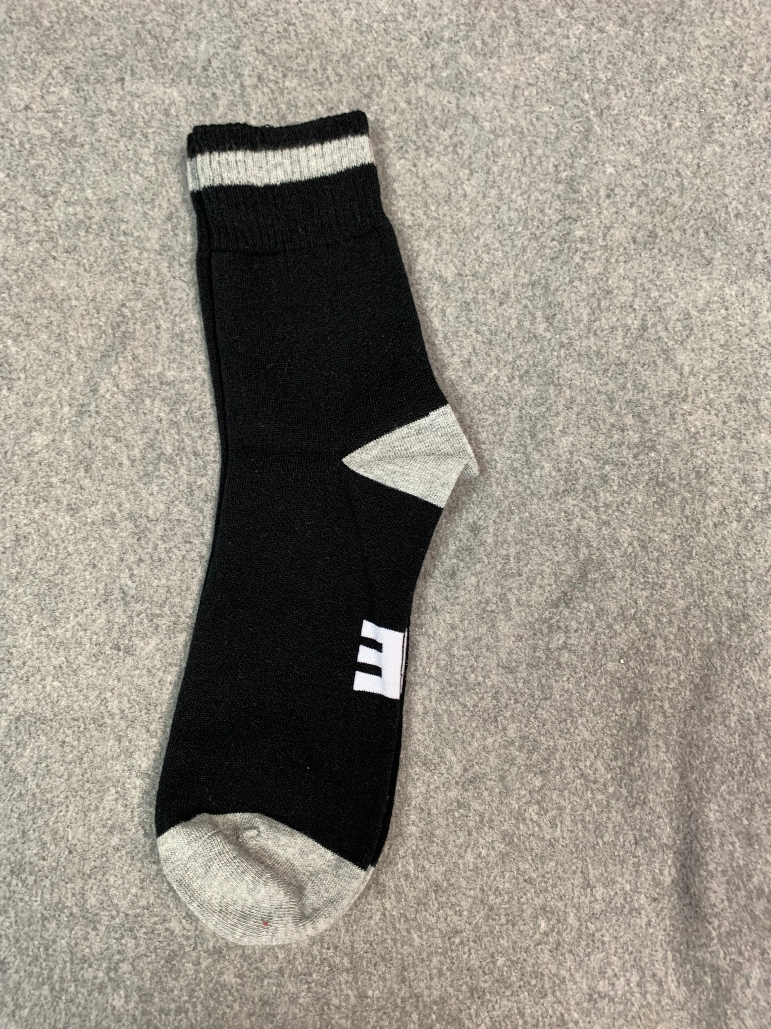 Black and Gray "Beer Me" Socks