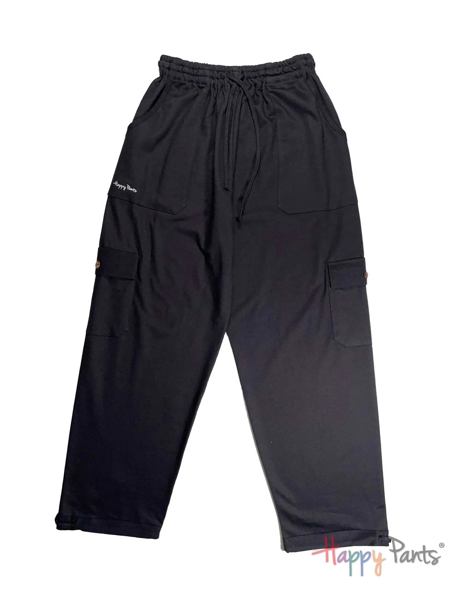 Black Happy Pants for Women