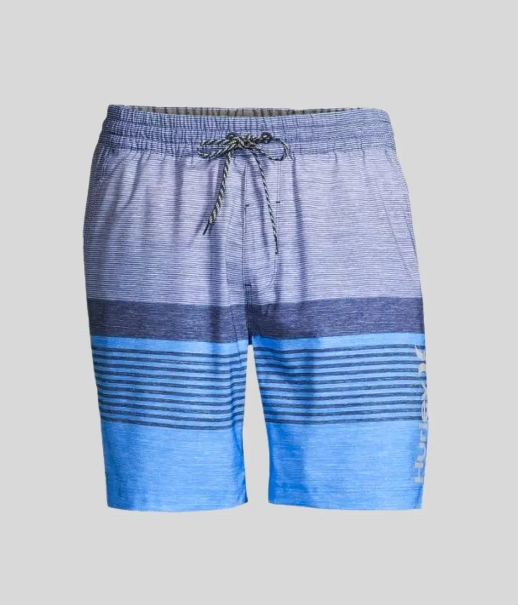 Blue Stripe Hurley Swim Shorts