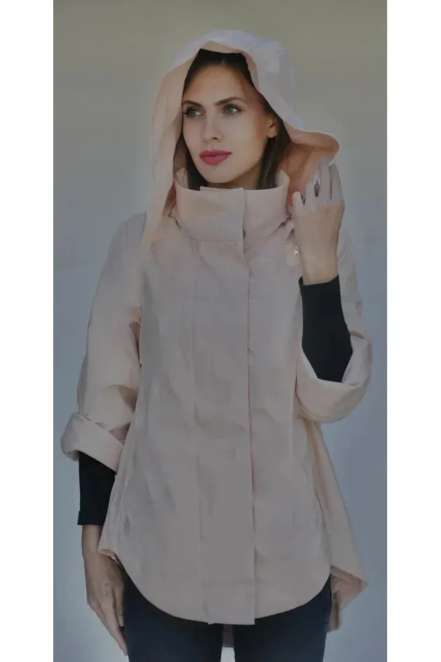 Blush Pink Rain Jacket