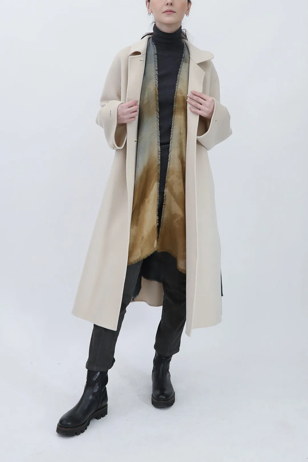 BLYTHE LONG COAT IN DOUBLE-FACE CASHMERE WOOL