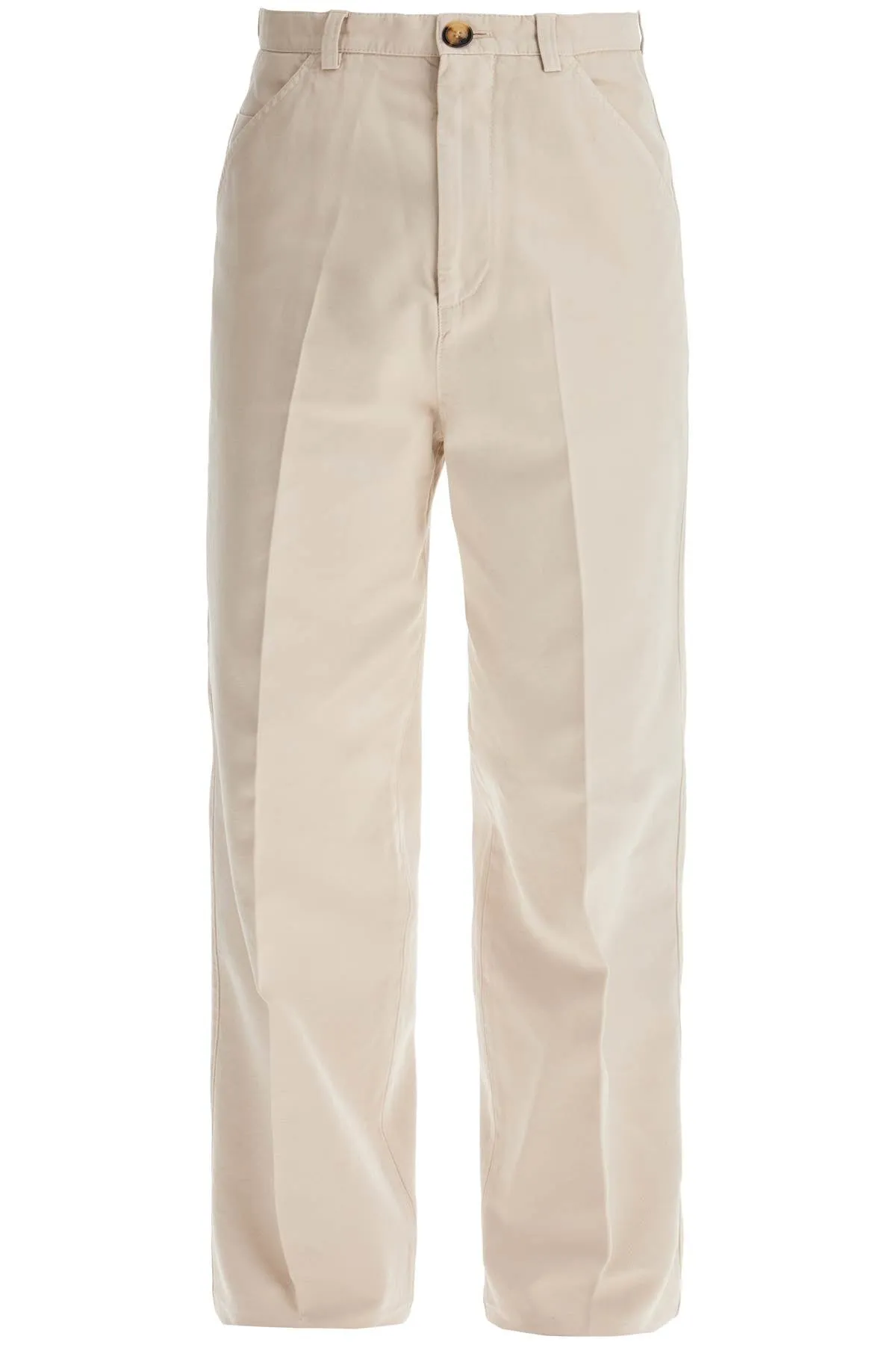 BRUNELLO CUCINELLI twill gabardine trousers with garment