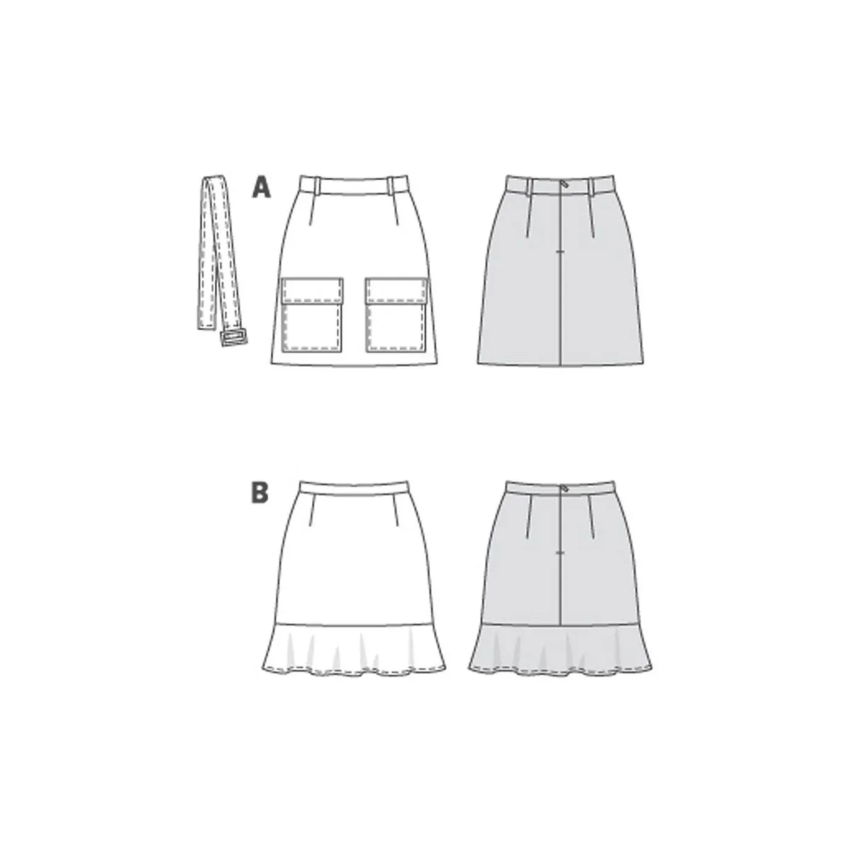 Burda Skirt 6147