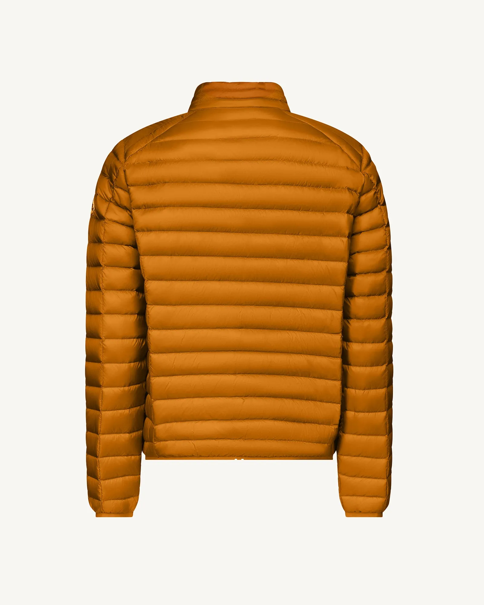 Burnt orange Lightweight down jacket Mat