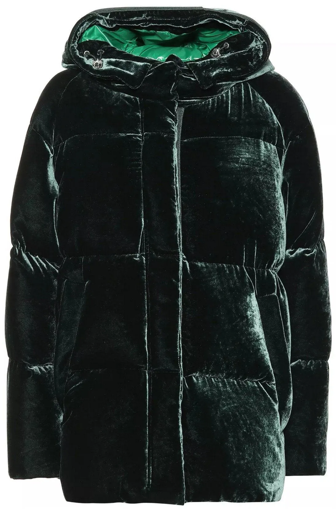 'Butor' Velvet Down Jacket