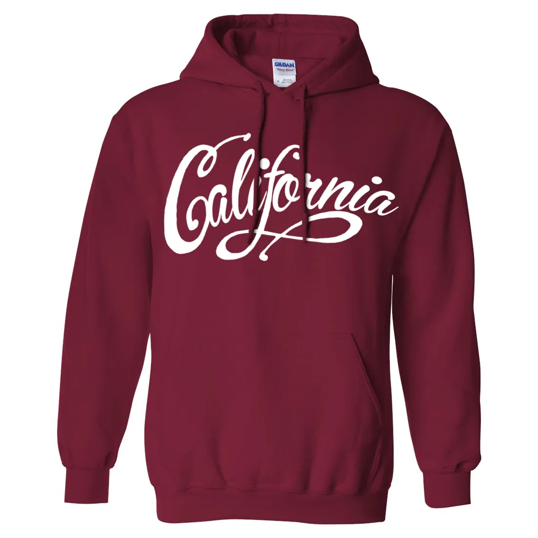 California Beach Script Sweatshirt Hoodie