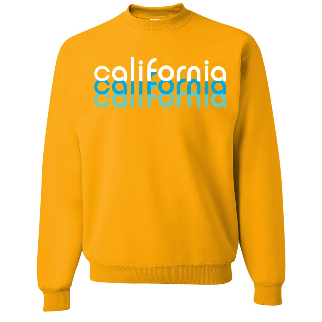 California Cool Stacked Crewneck Sweatshirt