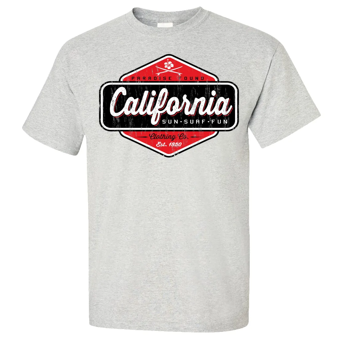 California Paradise Found Asst Colors T-shirt/tee