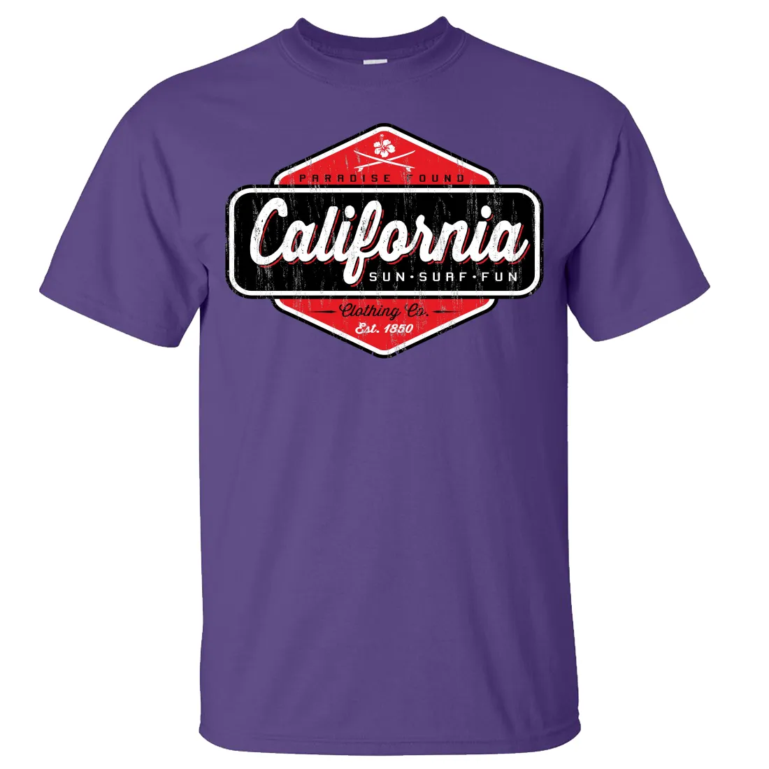 California Paradise Found Asst Colors T-shirt/tee