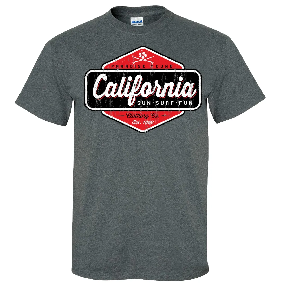 California Paradise Found Asst Colors T-shirt/tee