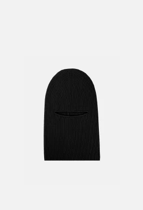 Cashmere Blend Balaclava / Black