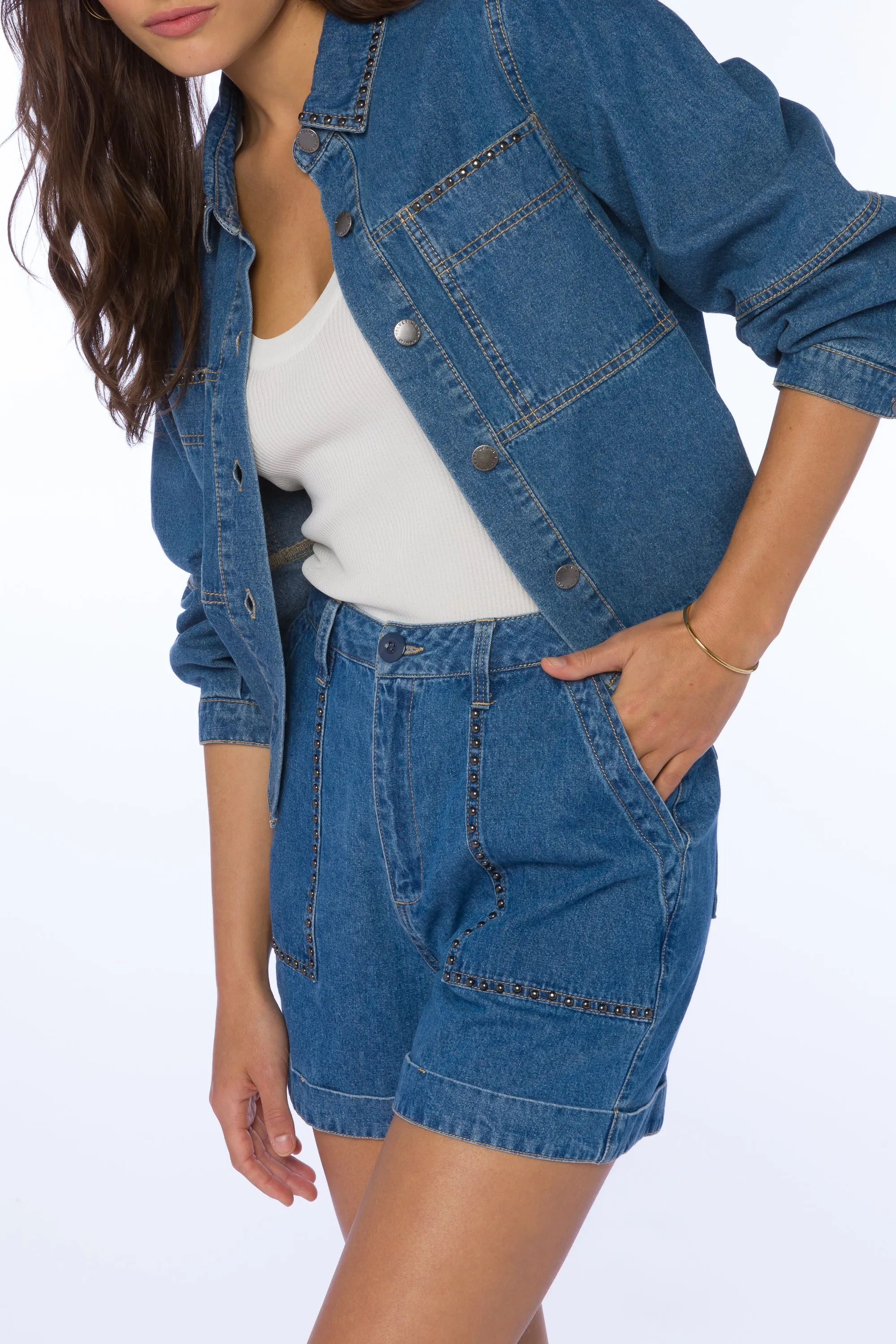 Cathy Blue Denim Jacket