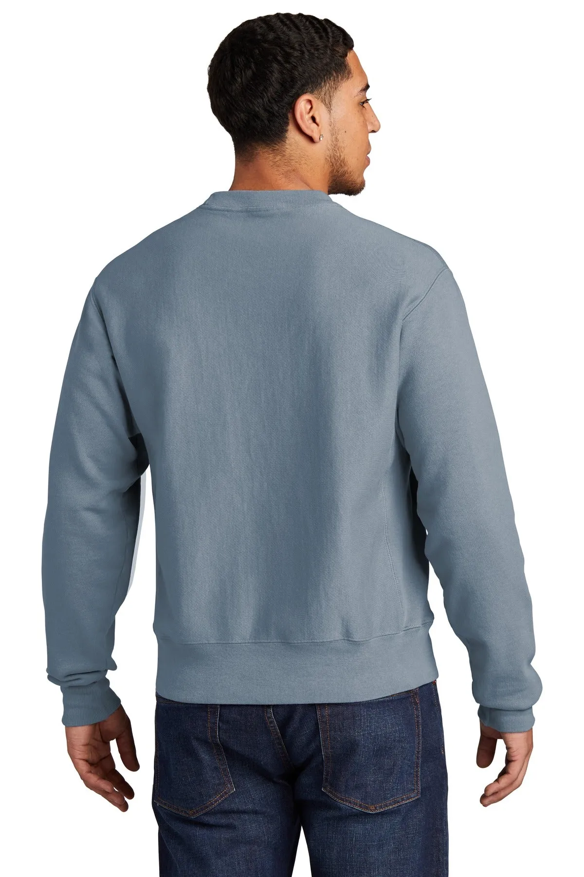 Champion Reverse Weave Garment-Dyed Crewneck Sweatshirt. GDS149