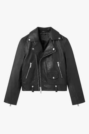 COLT LEATHER BIKER JACKET | VINTAGE BLACK