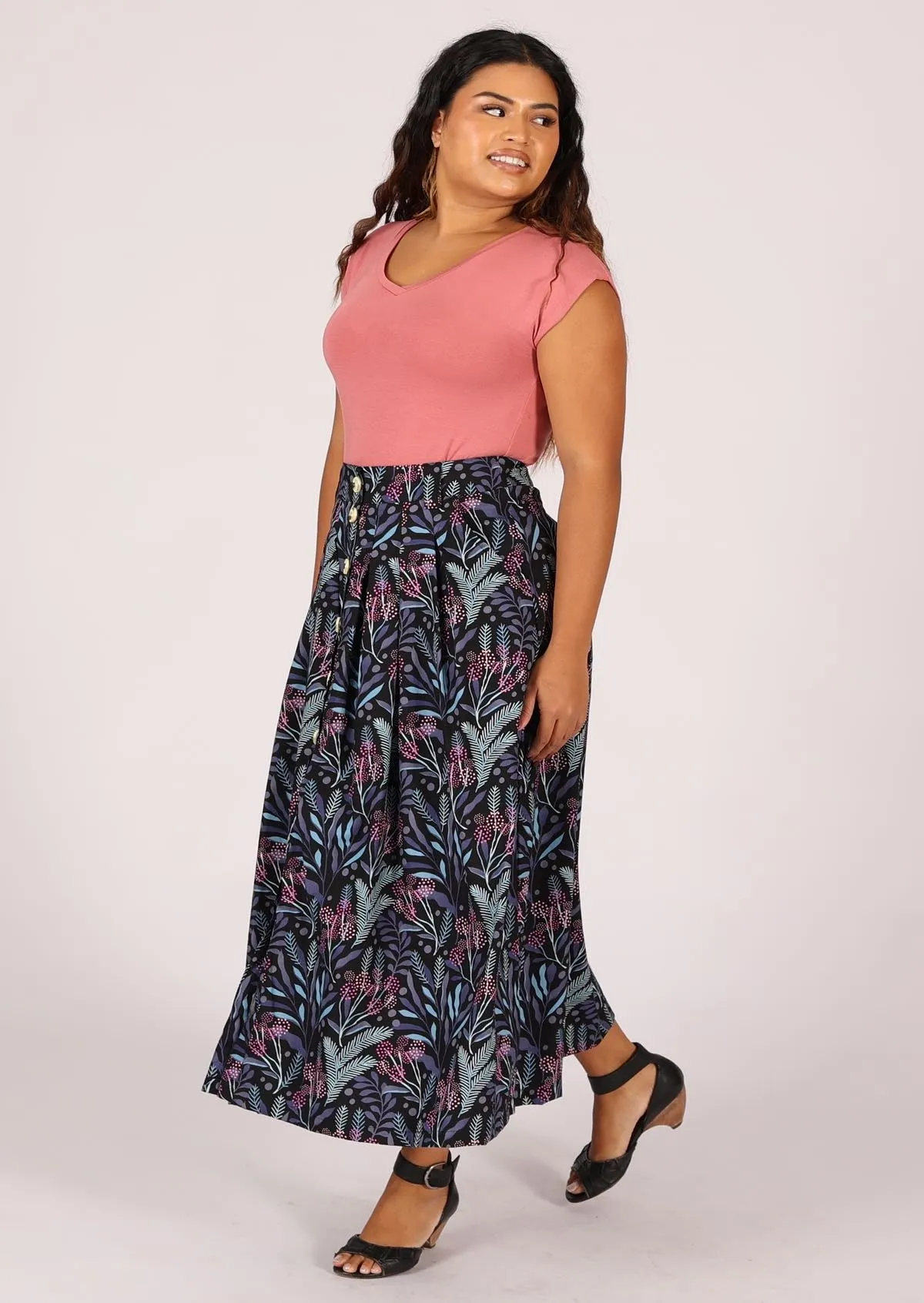 Cora Skirt Obsidian