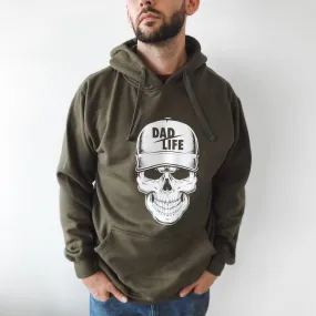 Dad Life Skeleton • Olive Hoodie