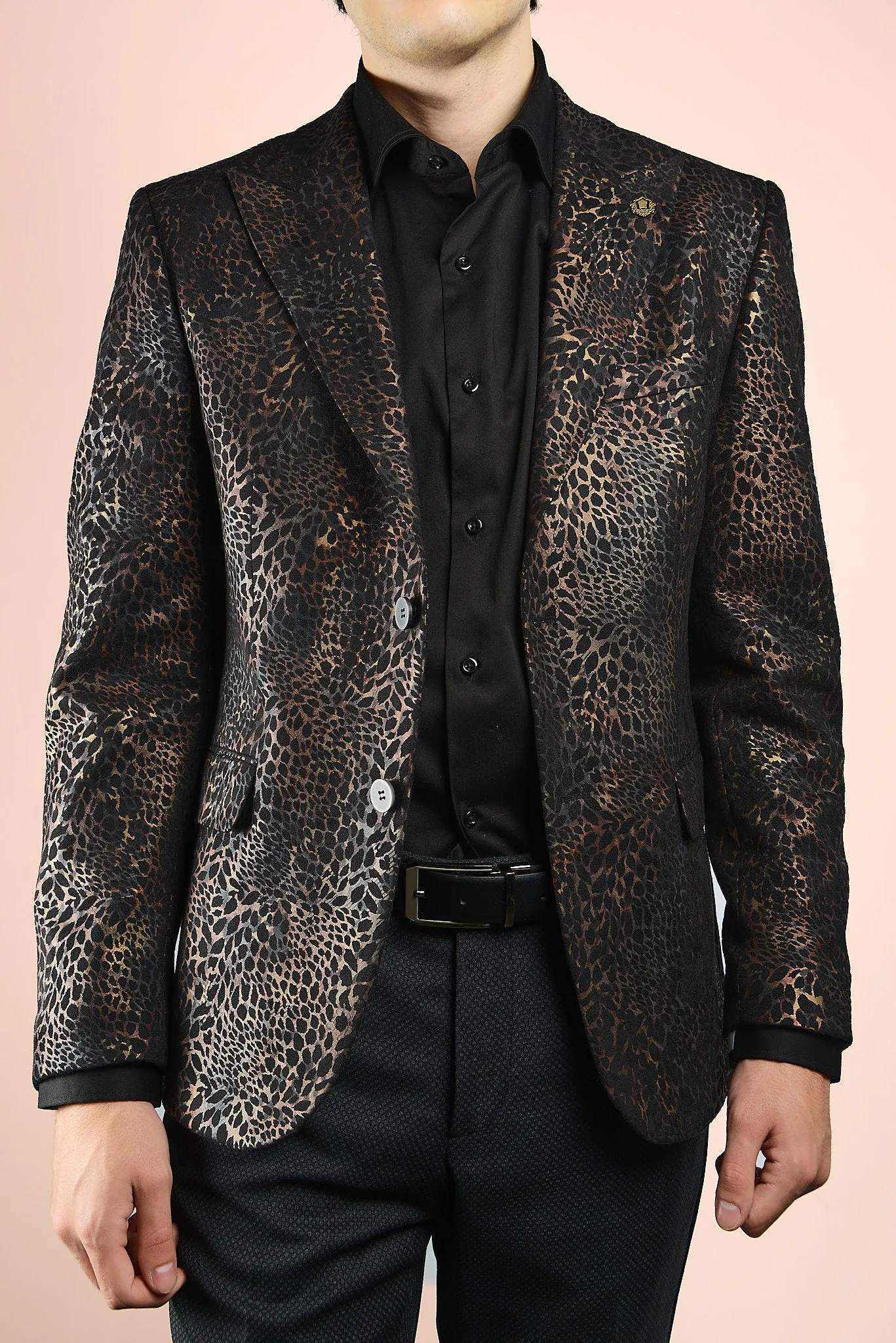 Dalston Leopard Print Sportcoat