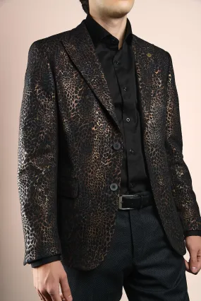 Dalston Leopard Print Sportcoat