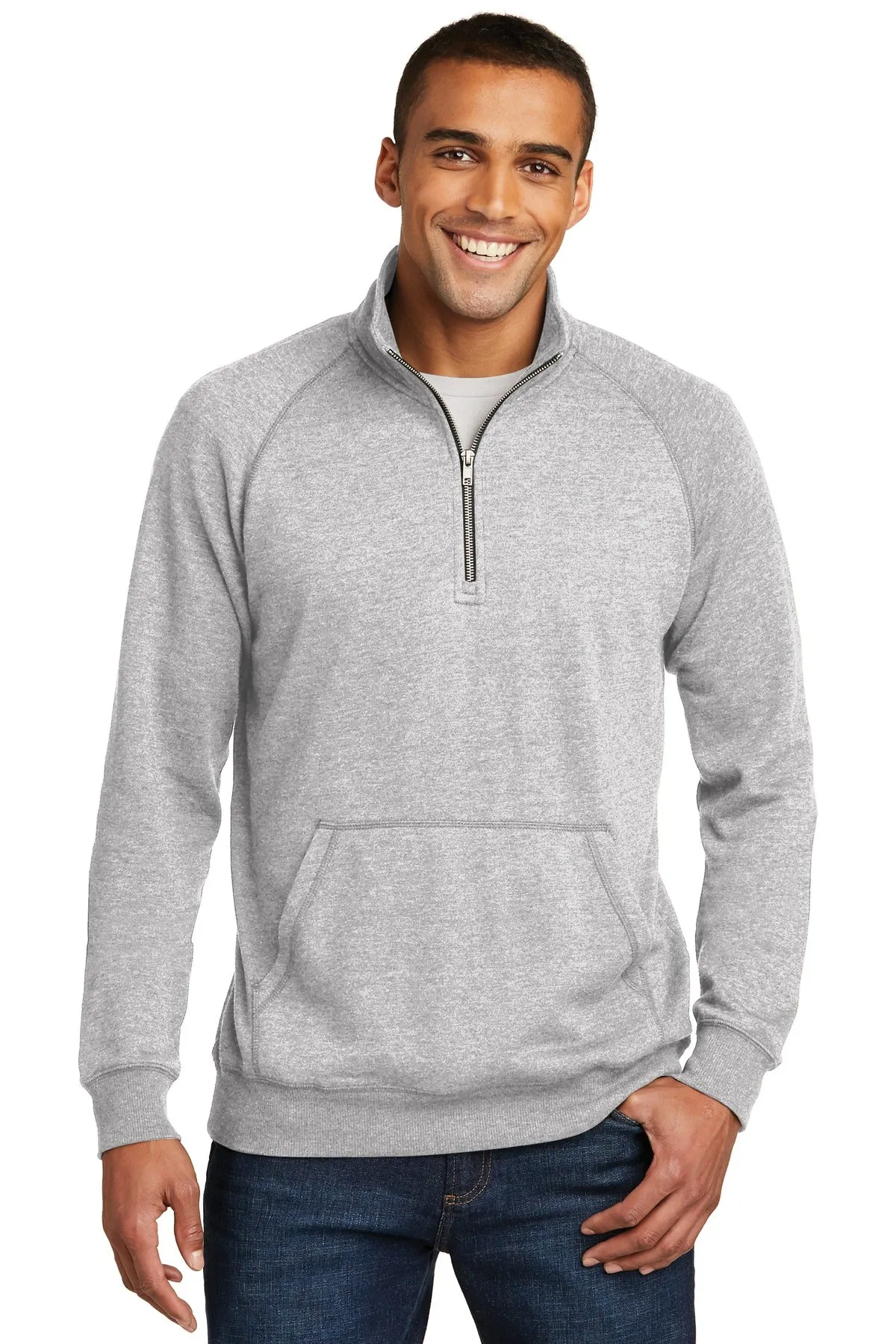 District Lightweight Fleece 1/4-Zip. DM392