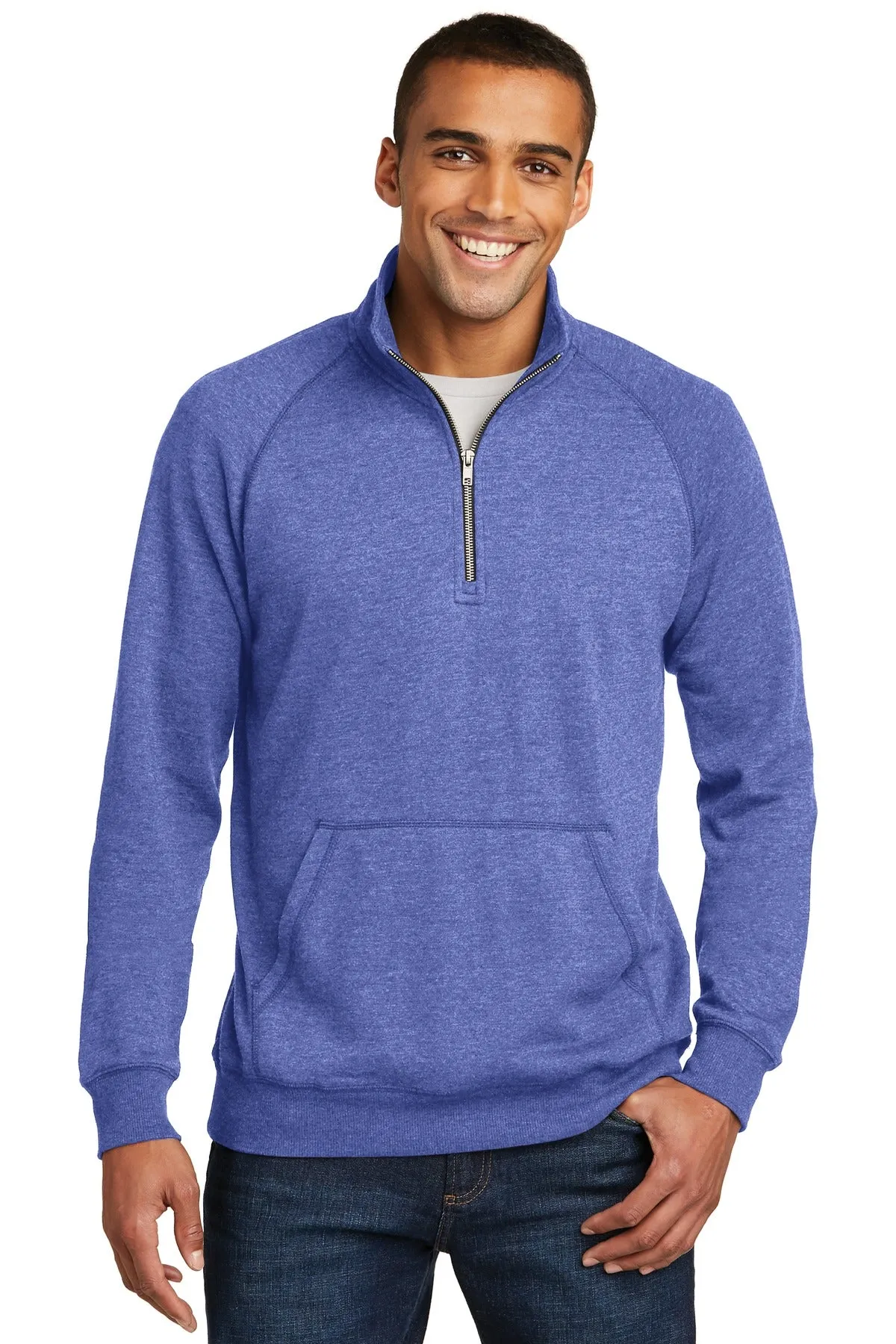 District Lightweight Fleece 1/4-Zip. DM392