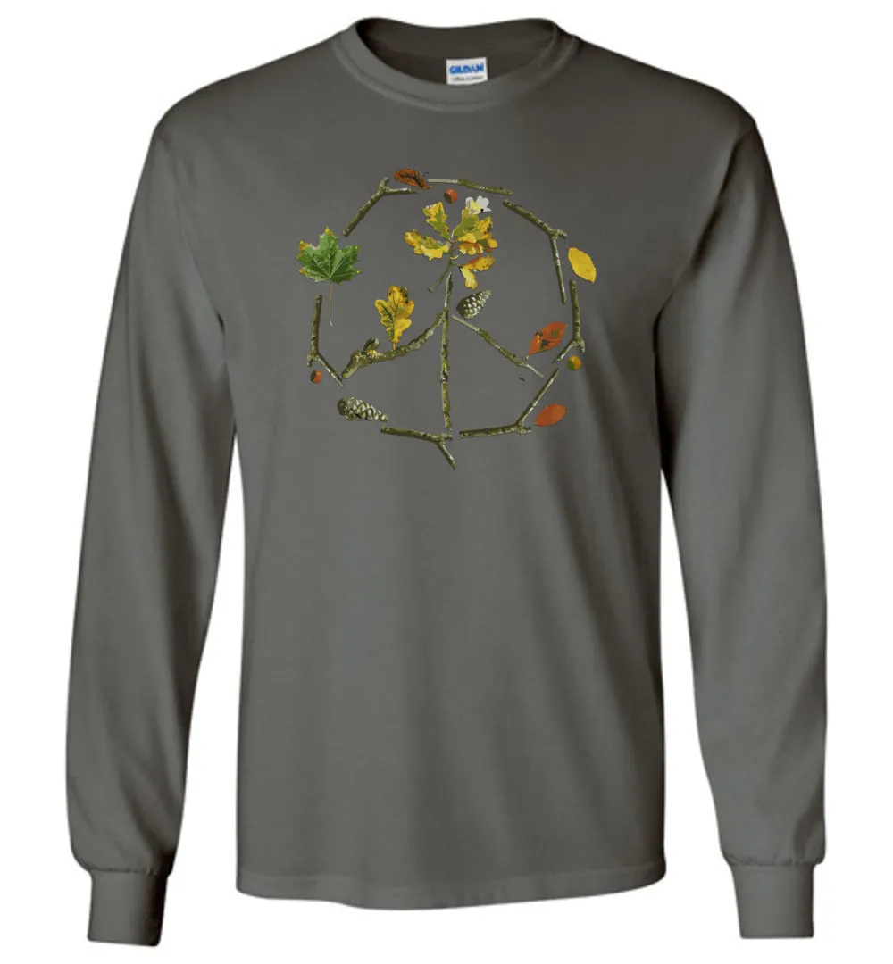 Fall Leaves Long Sleeve T-Shirts