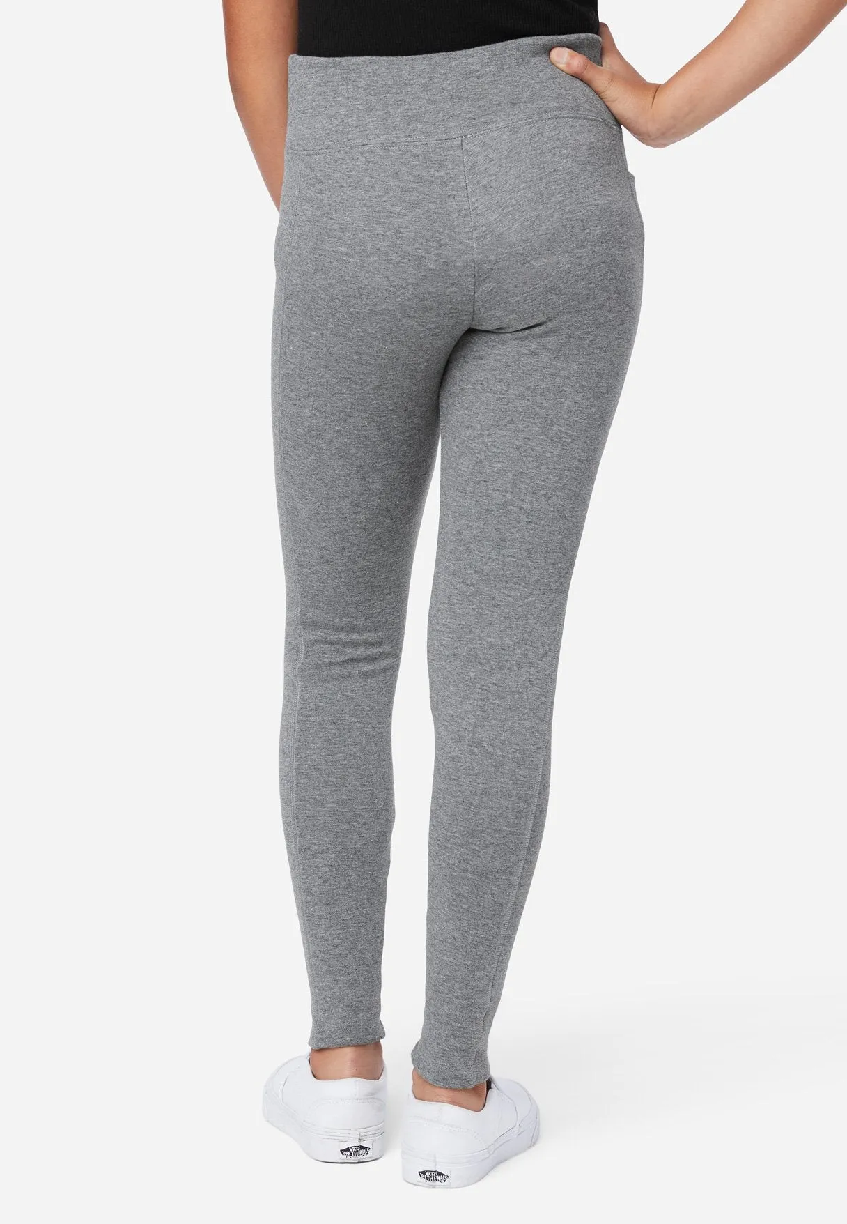 Fleece-Lined Full-Length Leggings