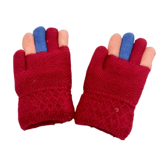 Fleece Lined Kids Winter Gloves