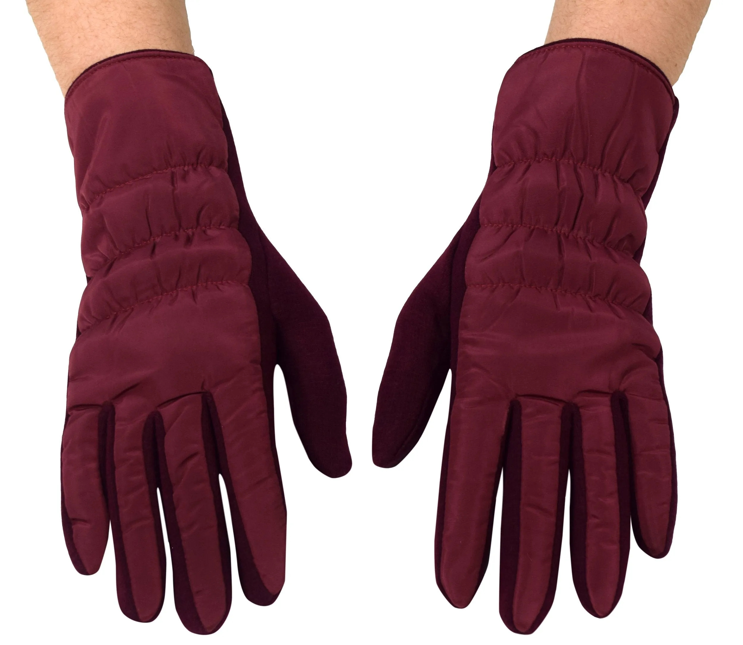 Fleece-Lined Winter Touchscreen Gloves