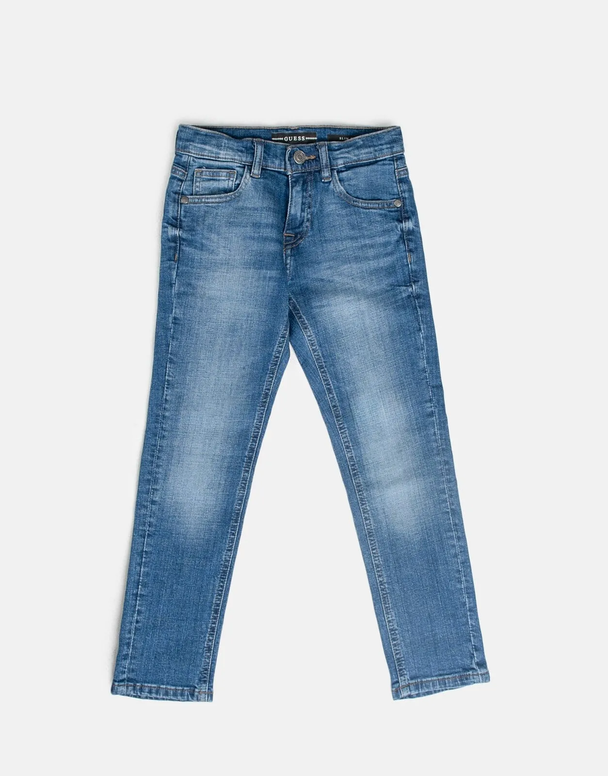 Guess Kids Denim Slim Fit Jeans LWS