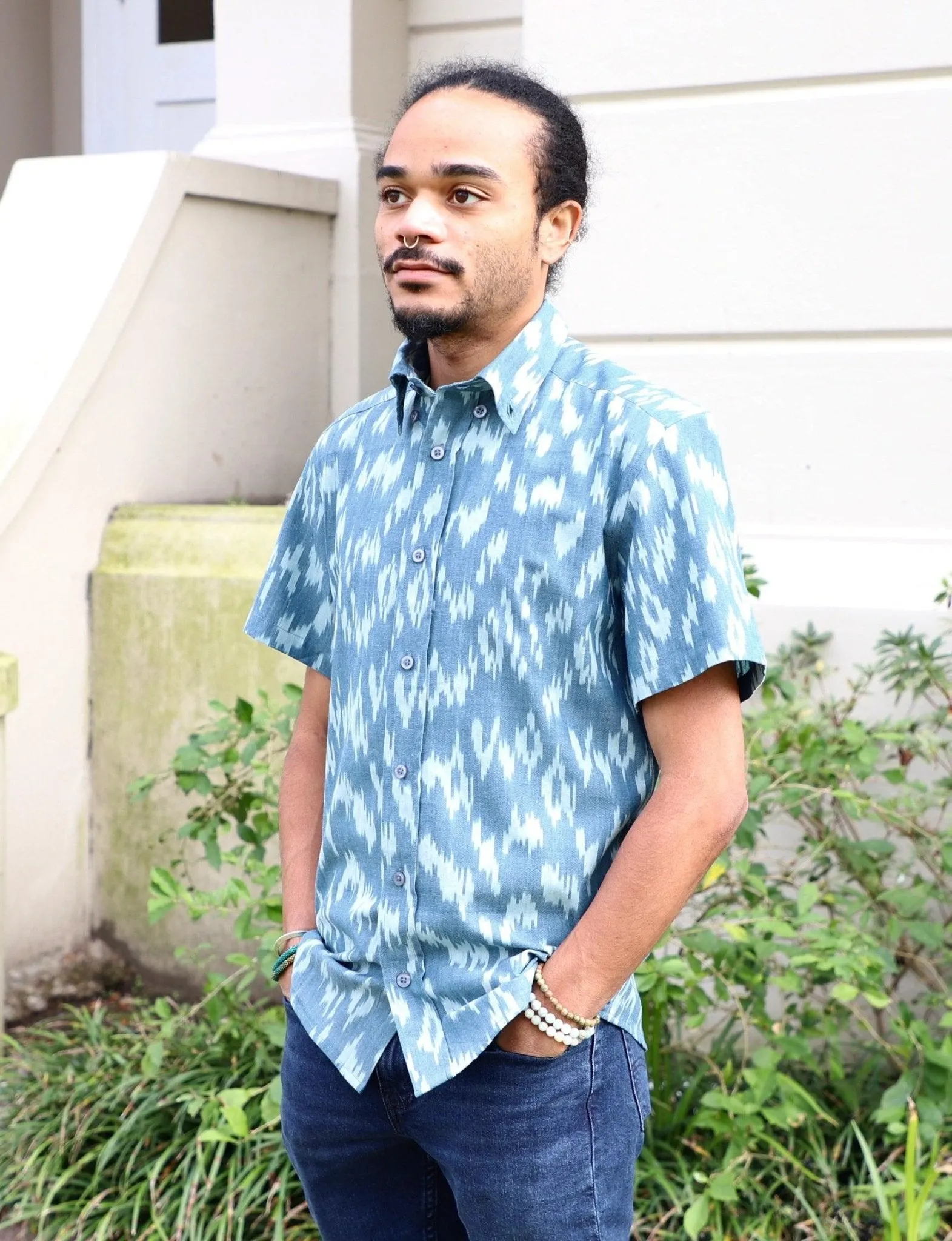 High Tide Men's Button Down Shirt - FINAL SALE