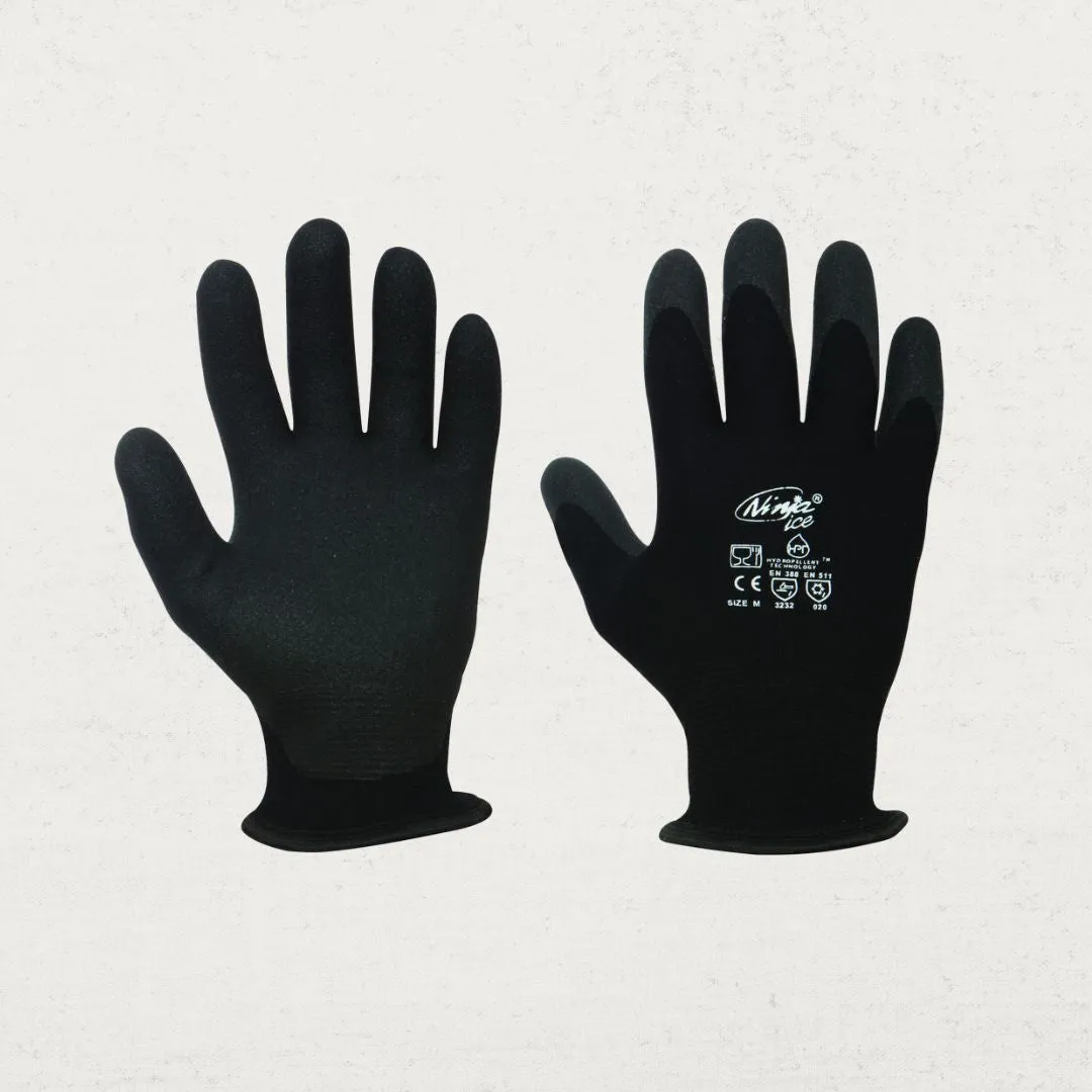 ICE Palm Coated Fleece lined Glove