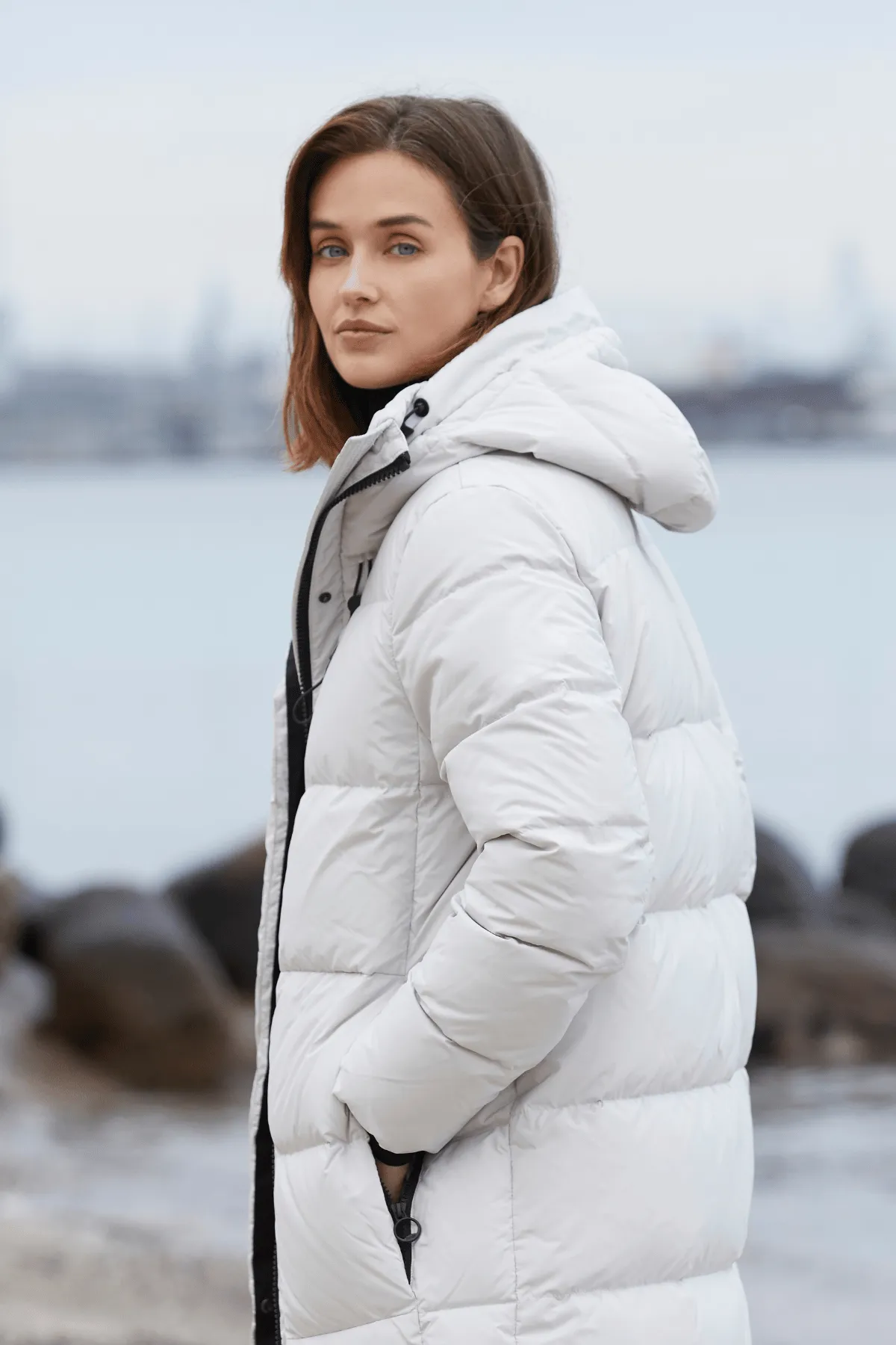 Kimberly Long Down Coat 1628