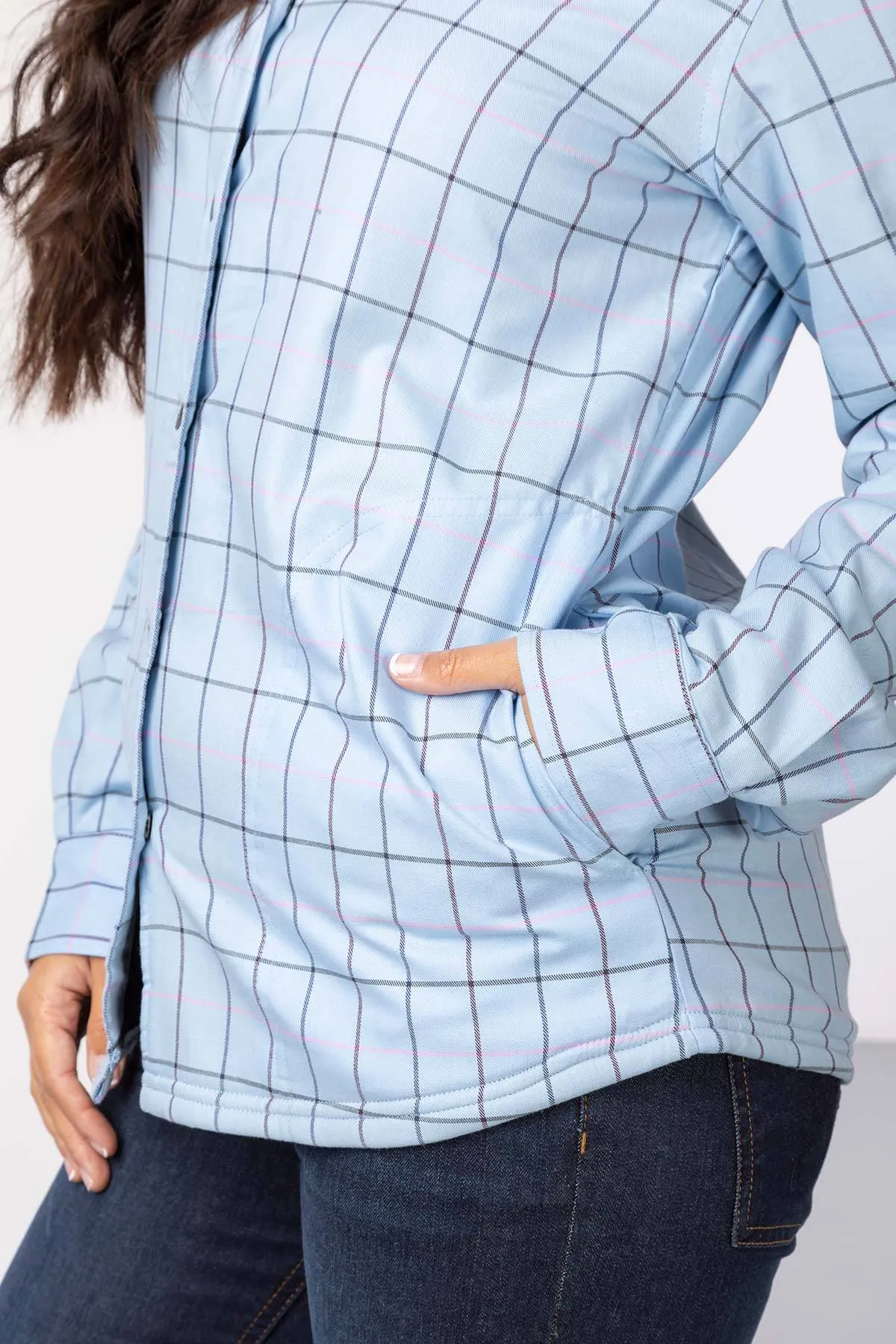 Ladies Hannah Fleece Lined Shirt