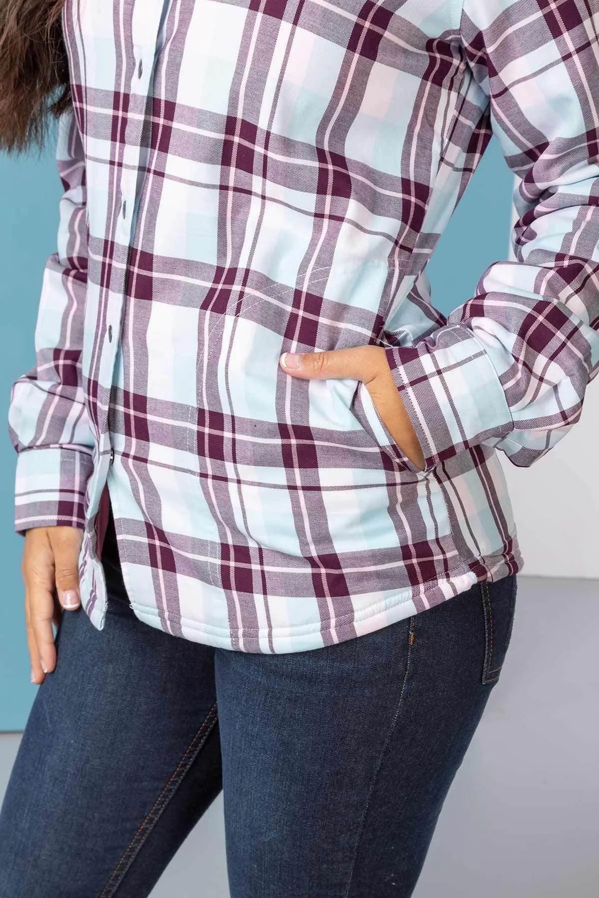 Ladies Hannah Fleece Lined Shirt