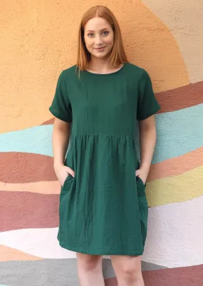 Mabel Dress Evergreen