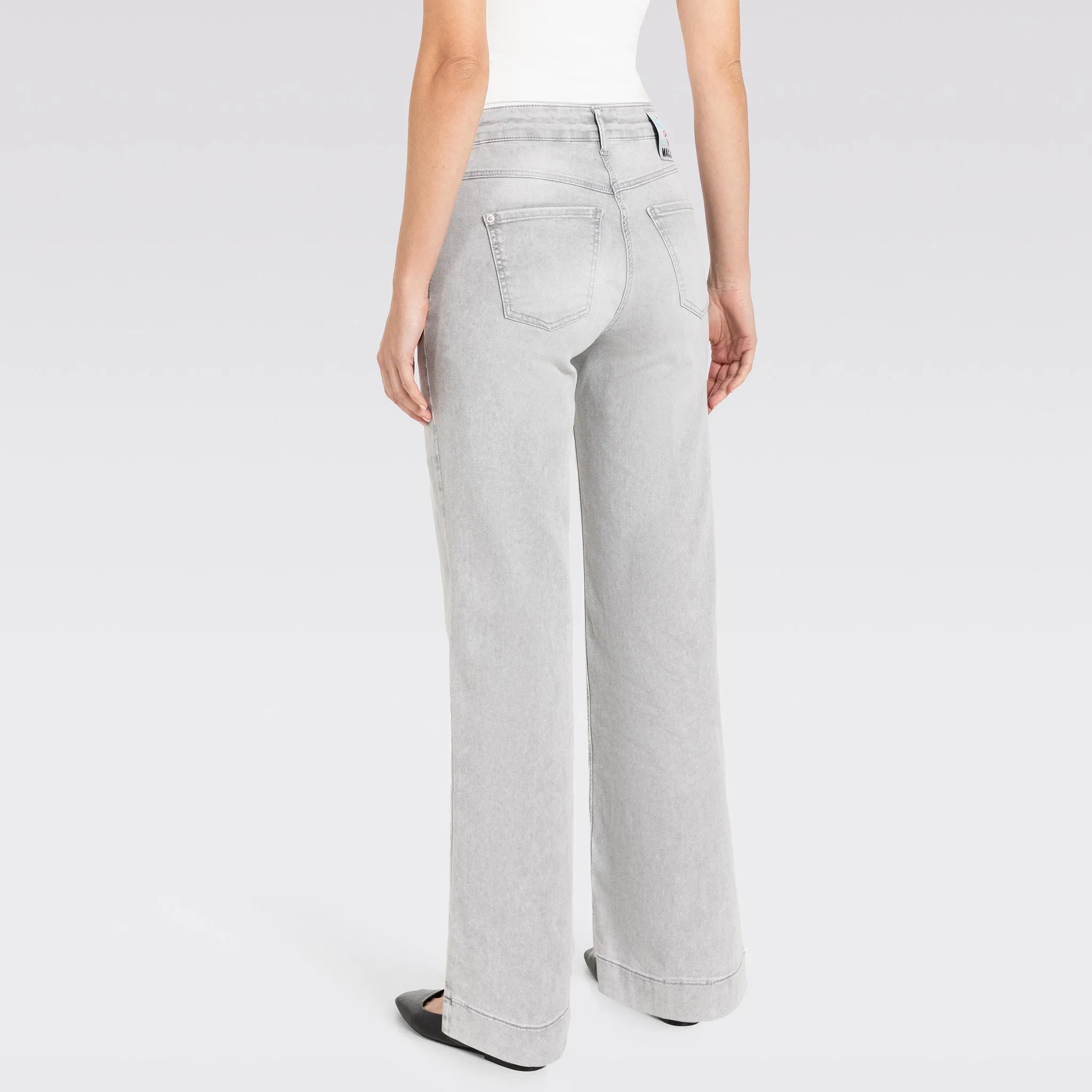 Mac Jeans Dream Wide Silver Ash Grey