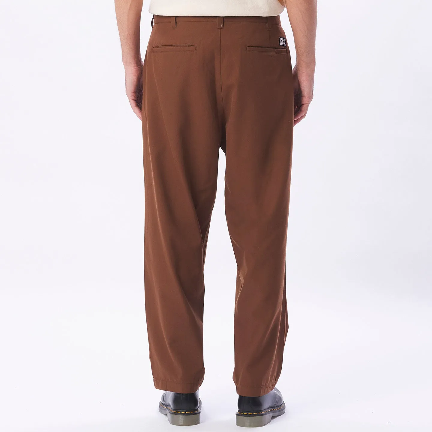 Men's Fubar Pleated Pant - Sepia